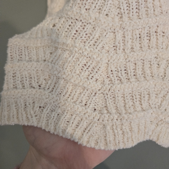 Madewell Textured Sweater Tank Top Cream - Picture 5 of 5